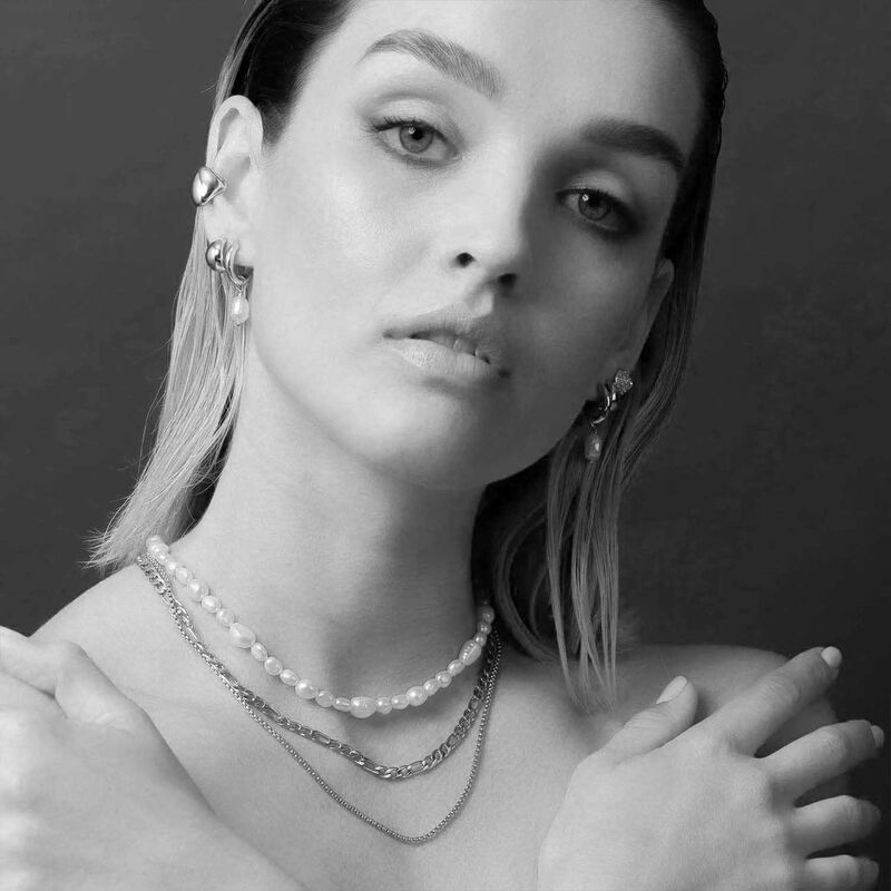 Silk & Steel Allure Necklace image number 1